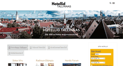Desktop Screenshot of hotellidtallinnas.ee